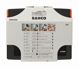 Juego de puntas y vasos estándar de 1/4